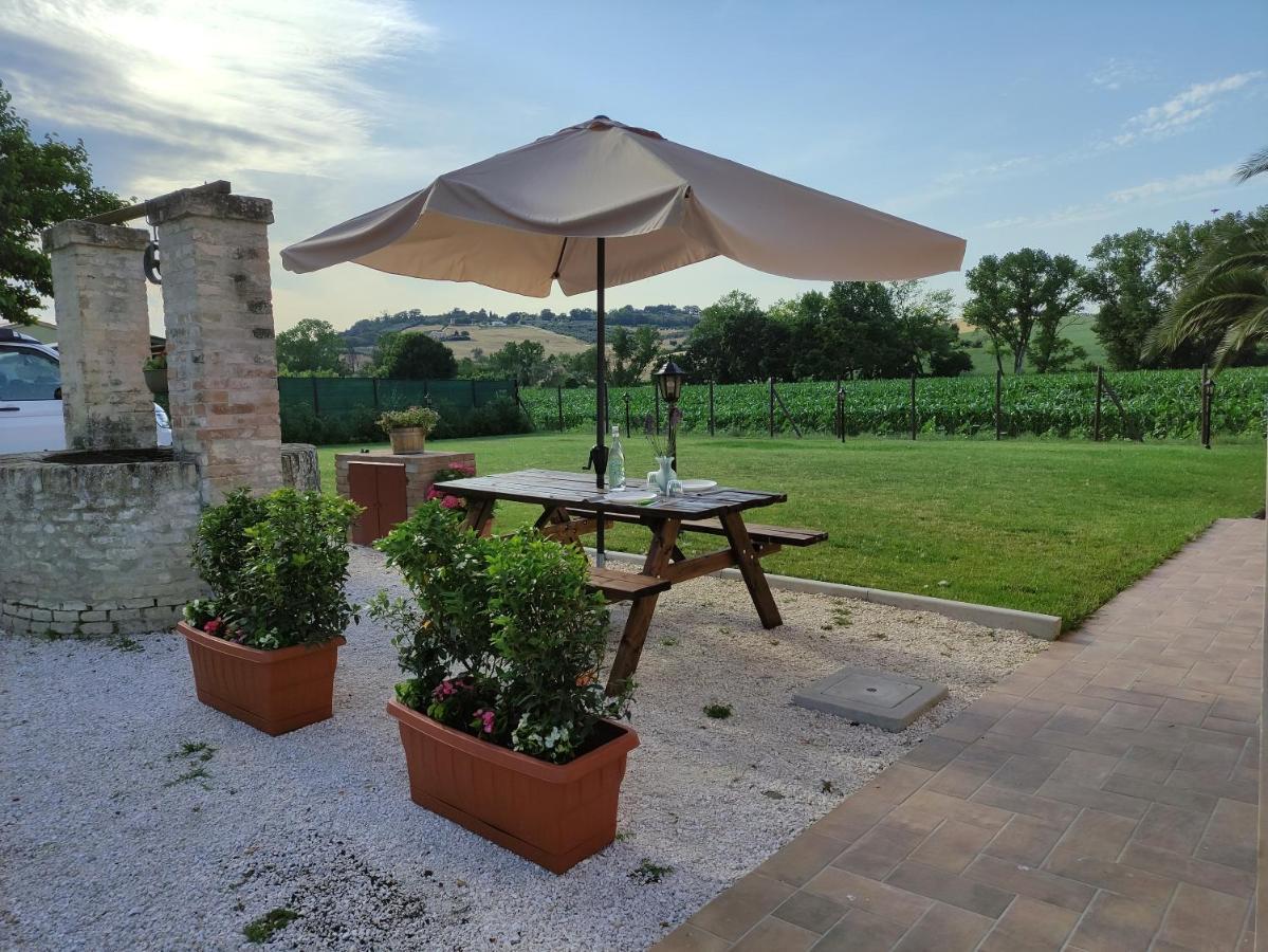 Casa Montefiore 13 Iris Lt Nella Tranquilla Campagna Marchigiana Ancona Dış mekan fotoğraf