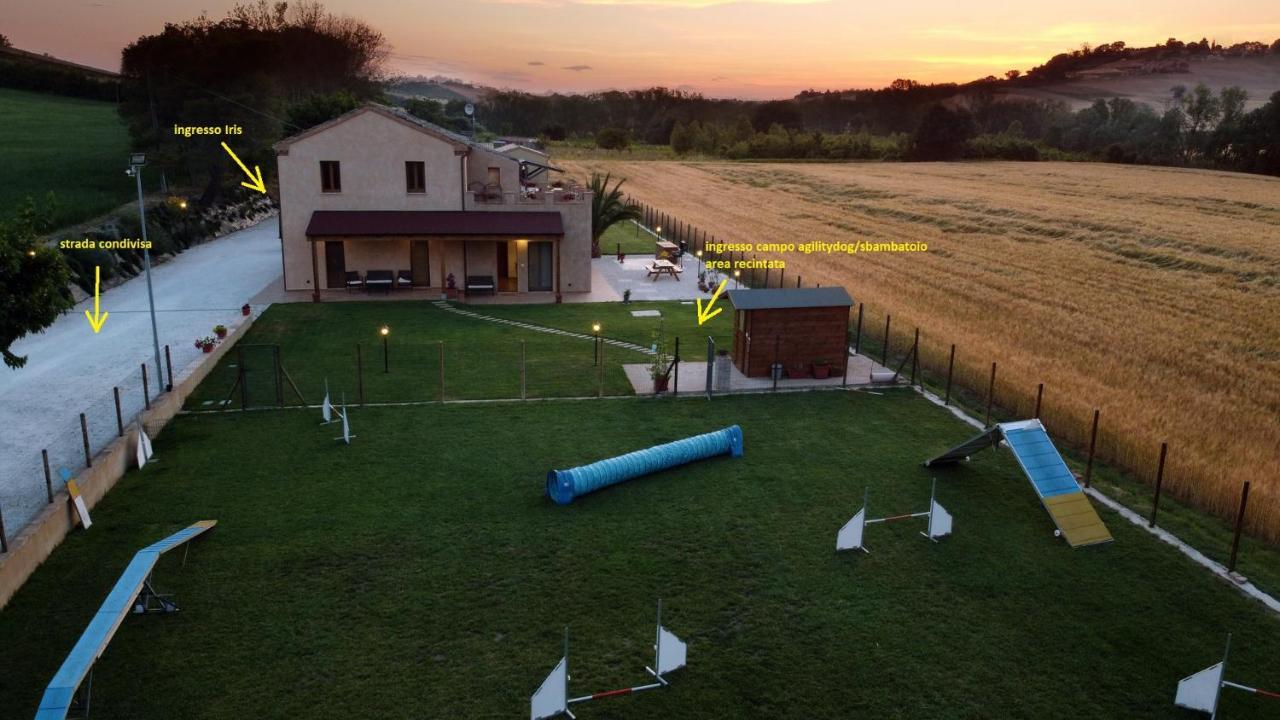 Casa Montefiore 13 Iris Lt Nella Tranquilla Campagna Marchigiana Ancona Dış mekan fotoğraf